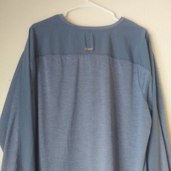 Avia women's size XXXL (22) long sleeve blue shirt - Picture 5 of 13